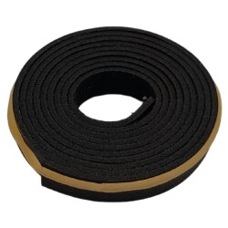 Angel Çanta Aksesuar 1 cm Şerit Suni Deri Siyah Renk 1 metre - 5