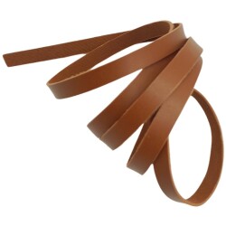 Angel Çanta Aksesuar 1 cm Şerit Suni Deri Taba Renk 1 metre - 4