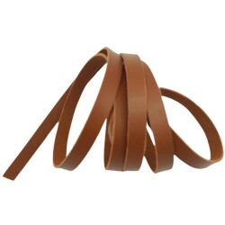 Angel Çanta Aksesuar 1 cm Şerit Suni Deri Taba Renk 1 metre - 3