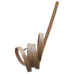 Angel Çanta Aksesuar 1 cm Şerit Suni Deri Vizon Renk 1 metre - Angel Çanta Aksesuar