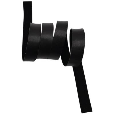 Angel Çanta Aksesuar 2 cm Şerit Suni Deri Siyah Renk 1 metre - 1