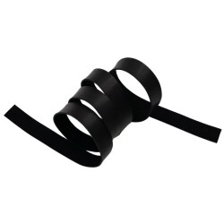 Angel Çanta Aksesuar 2 cm Şerit Suni Deri Siyah Renk 1 metre - 2