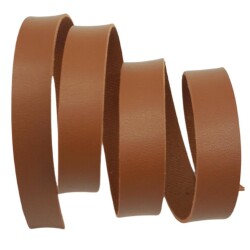 Angel Çanta Aksesuar 2 cm Şerit Suni Deri Taba Renk 1 metre - Angel Çanta Aksesuar