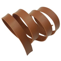 Angel Çanta Aksesuar 2 cm Şerit Suni Deri Taba Renk 1 metre - 2