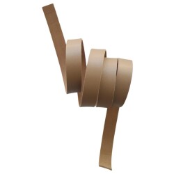 Angel Çanta Aksesuar 2 cm Şerit Suni Deri Vizon Renk 1 metre - Angel Çanta Aksesuar