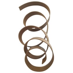 Angel Çanta Aksesuar 2 cm Şerit Suni Deri Vizon Renk 1 metre - 5