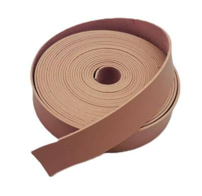 Angel Çanta Aksesuar 2.5 Cm Şerit Suni Deri Pudra Renk 1 metre - 1