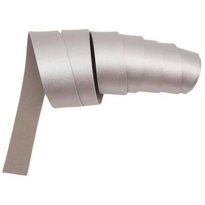 Angel Çanta Aksesuar 3 cm Şerit Suni Deri Gümüş Renk 1 metre - 1