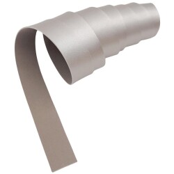 Angel Çanta Aksesuar 3 cm Şerit Suni Deri Gümüş Renk 1 metre - 2