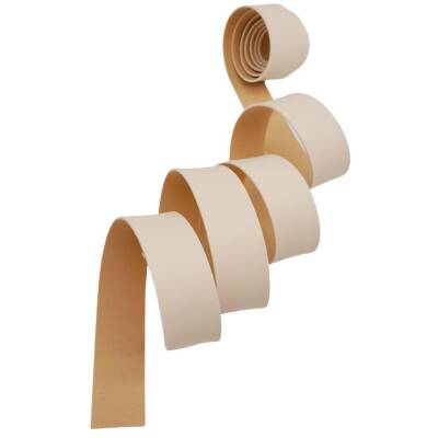 Angel Çanta Aksesuar 3 cm Şerit Suni Deri Krem Renk 1 metre - 3