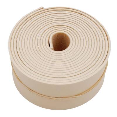 Angel Çanta Aksesuar 3 cm Şerit Suni Deri Krem Renk 1 metre - 4