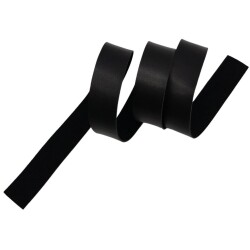 Angel Çanta Aksesuar 3 cm Şerit Suni Deri Siyah Renk 1 metre - 2