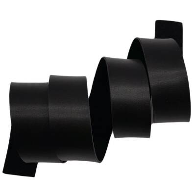 Angel Çanta Aksesuar 3 cm Şerit Suni Deri Siyah Renk 1 metre - 1