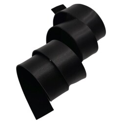 Angel Çanta Aksesuar 3 cm Şerit Suni Deri Siyah Renk 1 metre - 3