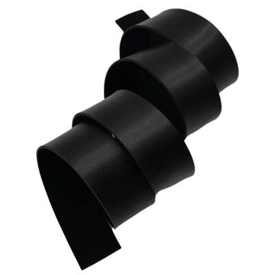 Angel Çanta Aksesuar 3 cm Şerit Suni Deri Siyah Renk 1 metre - 3