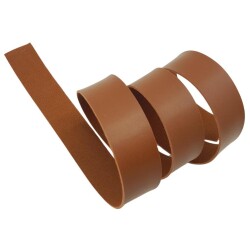 Angel Çanta Aksesuar 3 cm Şerit Suni Deri Taba Renk 1 metre - 2