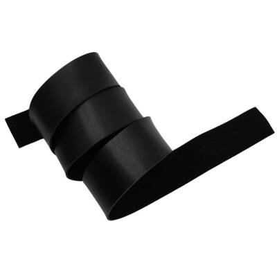 Angel Çanta Aksesuar 4 cm Şerit Suni Deri Siyah Renk 1 metre - 3