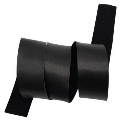 Angel Çanta Aksesuar 4 cm Şerit Suni Deri Siyah Renk 1 metre - 1
