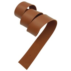 Angel Çanta Aksesuar 4 cm Şerit Suni Deri Taba Renk 1 metre - 3