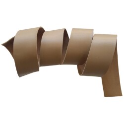 Angel Çanta Aksesuar 4 cm Şerit Suni Deri Vizon Renk 1 metre - Angel Çanta Aksesuar