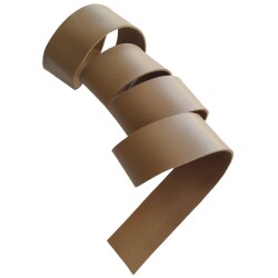 Angel Çanta Aksesuar 4 cm Şerit Suni Deri Vizon Renk 1 metre - 2