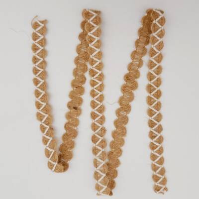 Angel Çanta Aksesuar 1.7 cm Jüt Şerit Süs 1 metre No:18 - 1