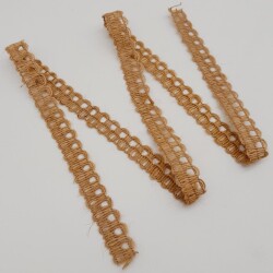 Angel Çanta Aksesuar 2 cm Jüt Şerit Süs 1 metre No:19 - 2