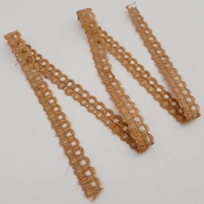 Angel Çanta Aksesuar 2 cm Jüt Şerit Süs 1 metre No:19 - 2