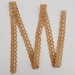 Angel Çanta Aksesuar 2 cm Jüt Şerit Süs 1 metre No:19 - Angel Çanta Aksesuar