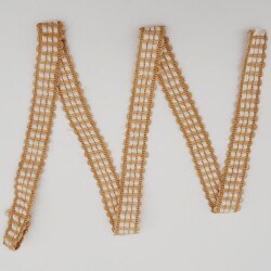 Angel Çanta Aksesuar 2.5 cm Jüt Şerit Süs 1 metre No:17 - Angel Çanta Aksesuar