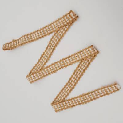 Angel Çanta Aksesuar 2.5 cm Jüt Şerit Süs 1 metre No:17 - 2