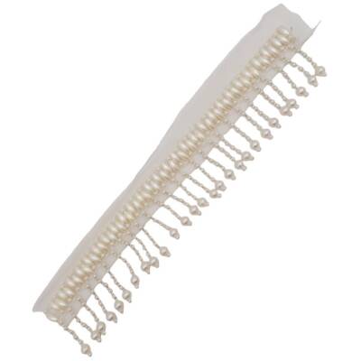 Angel Çanta Aksesuar 30 cm İncili Şerit Süs - 3