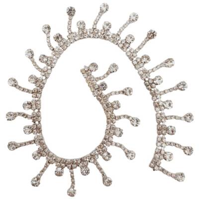 Angel Çanta Aksesuar 30 cm Taşlı Şerit Süs - 1