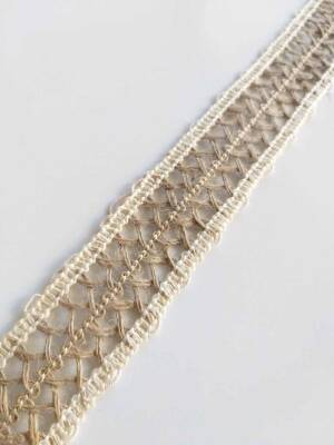 Angel Çanta Aksesuar Jüt Şerit Süs No6 - 1