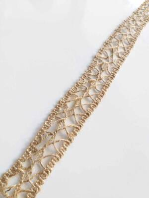 Angel Çanta Aksesuar Jüt Şerit Süs No8 - 1