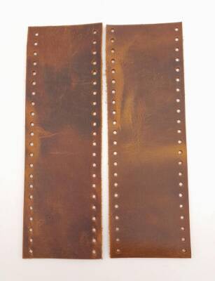 Angel Çanta Aksesuar Crazy Oil Hardal Gerçek Deri Tutma Sapı 18X6 Cm Simit Sap - 2