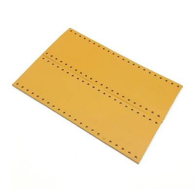 Angel Çanta Aksesuar Hardal Gerçek Deri Tutma Sapı 18X6 Cm Simit Sap - 1