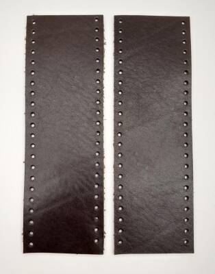 Angel Çanta Aksesuar Kahverengi Gerçek Deri Tutma Sapı 18X6 Cm Simit Sap - 2