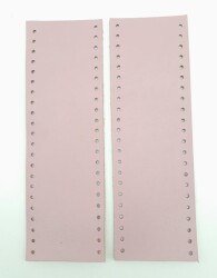 Angel Çanta Aksesuar Lila Gerçek Deri Tutma Sapı 18X6 Cm Simit Sap - 2