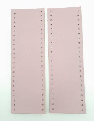 Angel Çanta Aksesuar Lila Gerçek Deri Tutma Sapı 18X6 Cm Simit Sap - 2