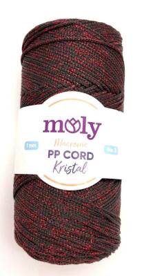 Angel Çanta Aksesuar Moly Yarn 200 Gr Simli Polyester Makrome No:001 - 1