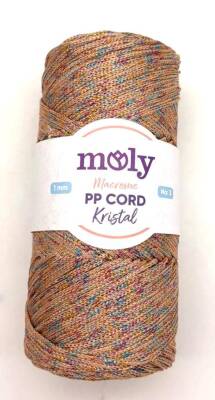 Angel Çanta Aksesuar Moly Yarn 200 Gr Simli Polyester Makrome No:1033 - 1