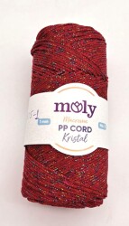 Angel Çanta Aksesuar Moly Yarn 200 Gr Simli Polyester Makrome No:105-1 - Angel Çanta Aksesuar