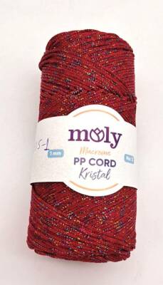 Angel Çanta Aksesuar Moly Yarn 200 Gr Simli Polyester Makrome No:105-1 - 1