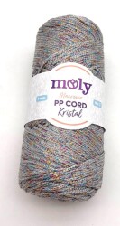 Angel Çanta Aksesuar Moly Yarn 200 Gr Simli Polyester Makrome No:1064 - Angel Çanta Aksesuar