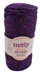 Angel Çanta Aksesuar Moly Yarn 200 Gr Simli Polyester Makrome No:1160 - Angel Çanta Aksesuar