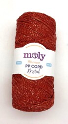 Angel Çanta Aksesuar Moly Yarn 200 Gr Simli Polyester Makrome No:118 - Angel Çanta Aksesuar