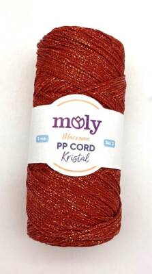 Angel Çanta Aksesuar Moly Yarn 200 Gr Simli Polyester Makrome No:118 - 1