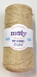Angel Çanta Aksesuar Moly Yarn 200 Gr Simli Polyester Makrome No:48 - Angel Çanta Aksesuar