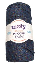 Angel Çanta Aksesuar Moly Yarn 200 Gr Simli Polyester Makrome No:5 - Angel Çanta Aksesuar